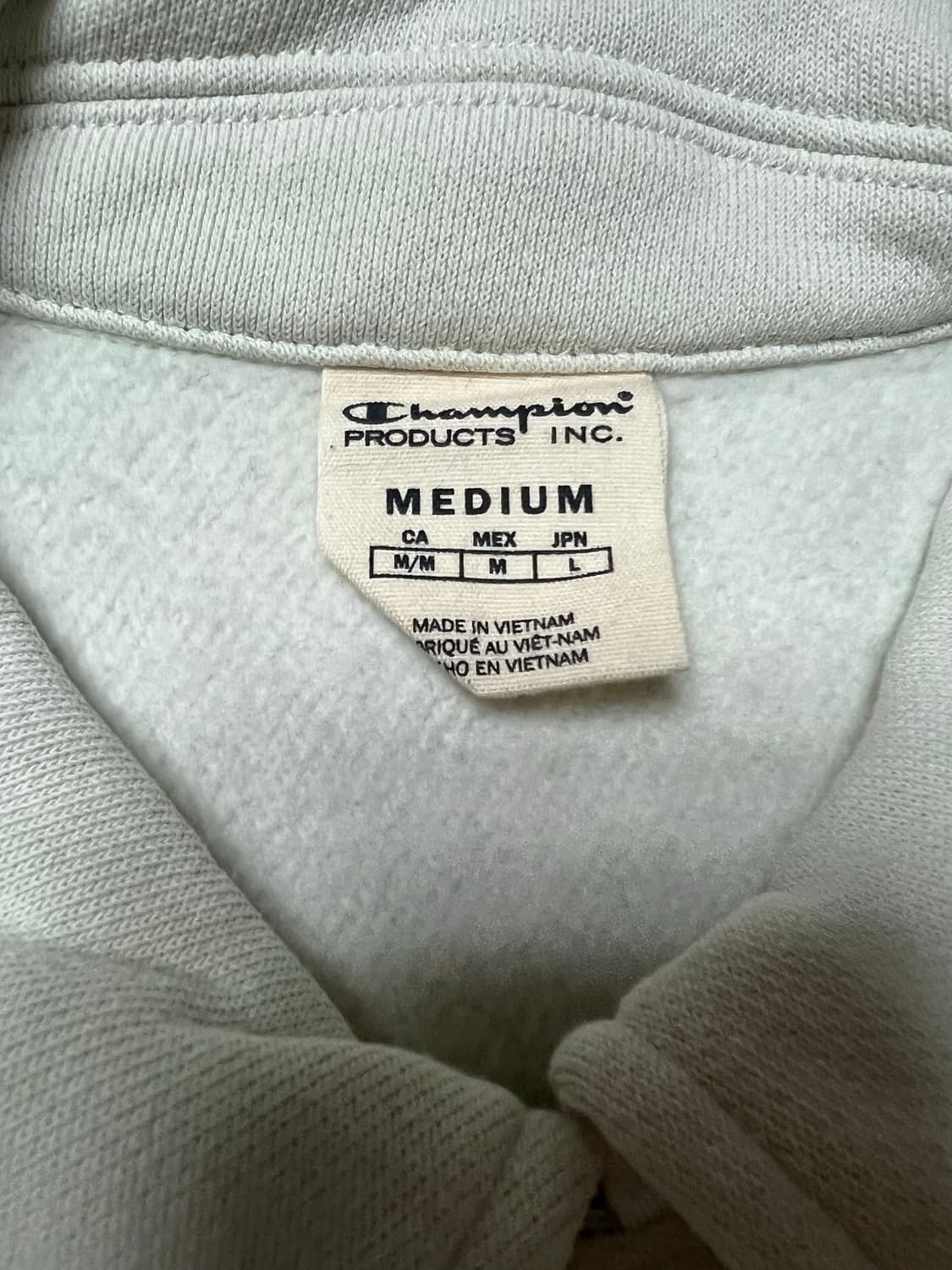 챔피온 카라 맨투맨 M 상품이미지3