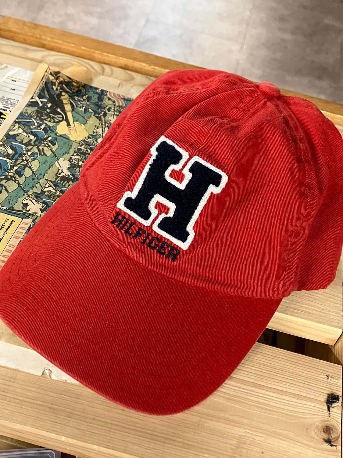 토미힐피커 볼캡 모자 레드  #csz2111 상품이미지1