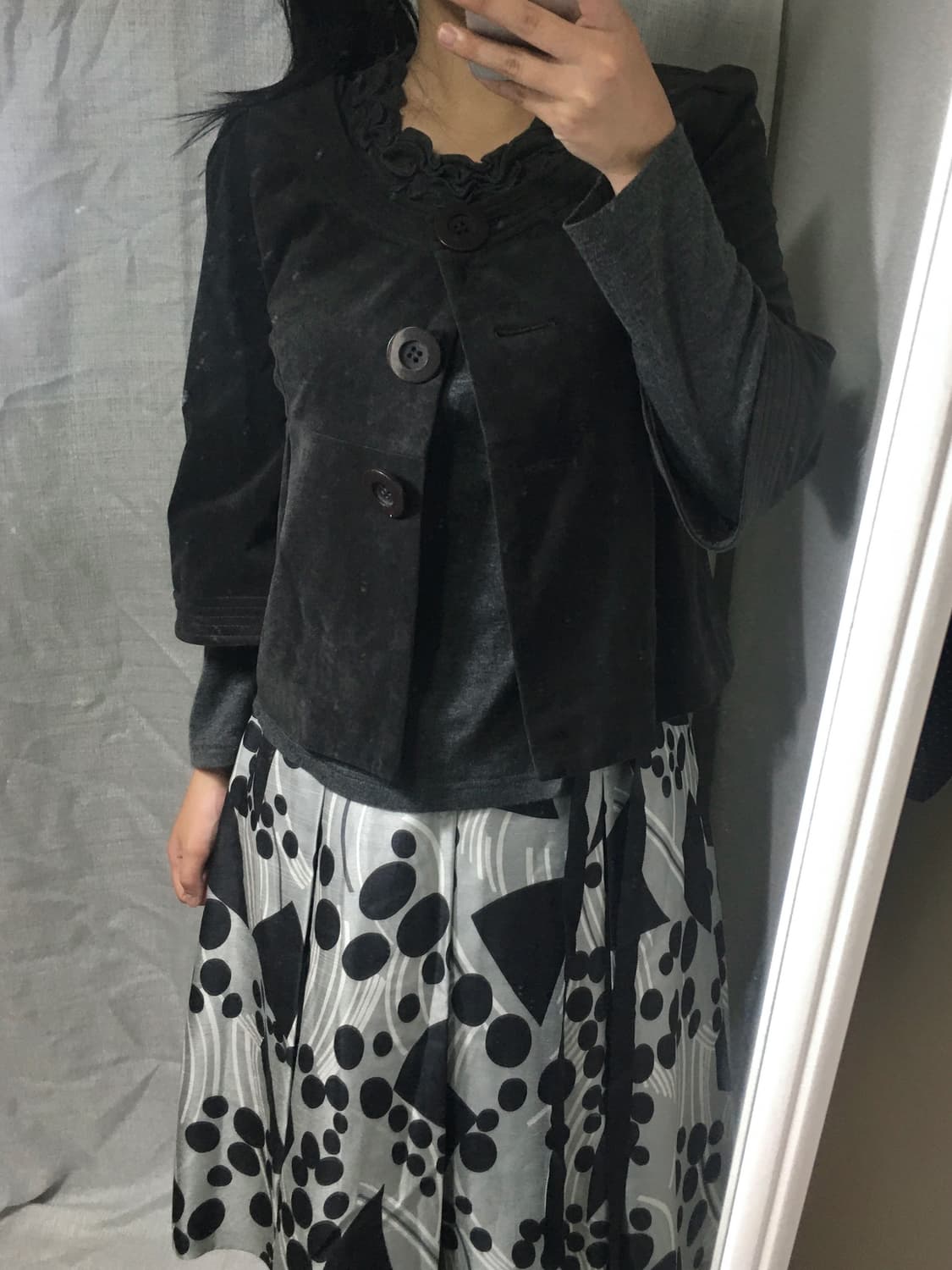 button suede jacket 상품이미지1
