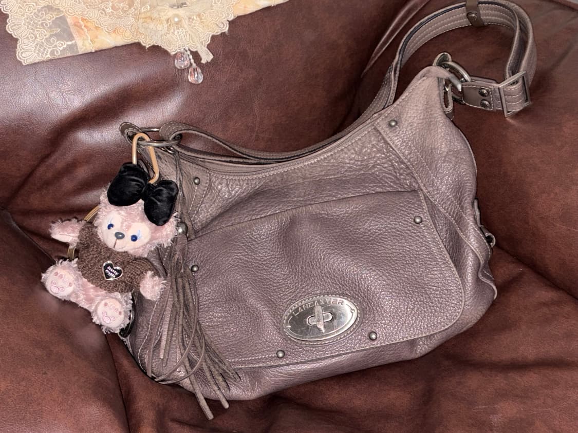 brown leather shoulder bag •• * 상품이미지2