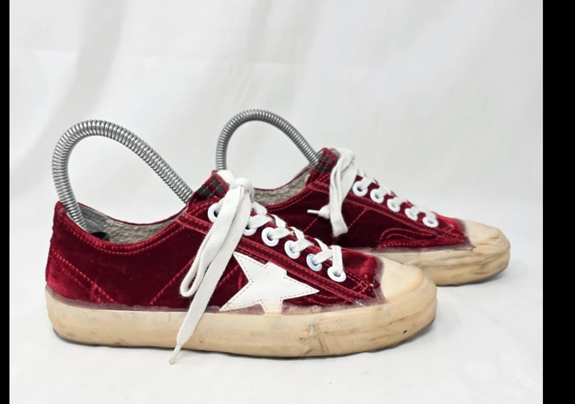 골든구스 스니커즈 버건디 36 상품이미지3