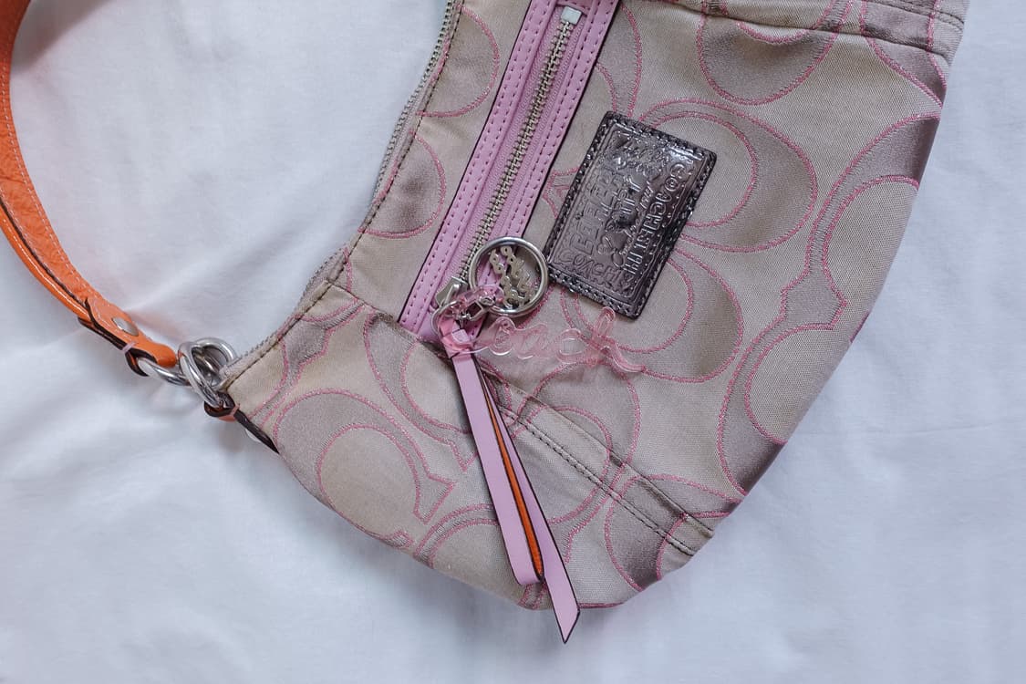 coach pink stitch bag 상품이미지1