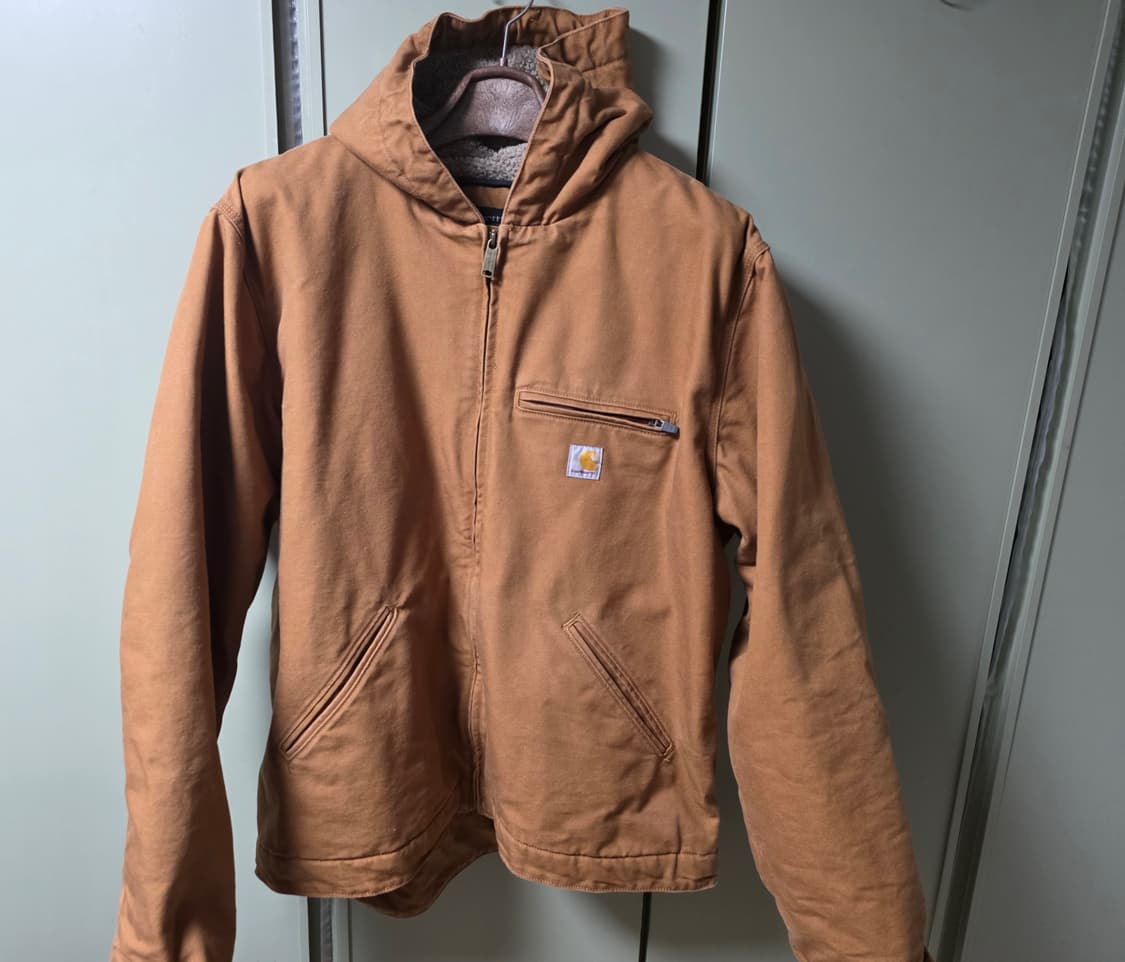 칼하트 워시드 덕 셰르파 자켓 상품이미지5