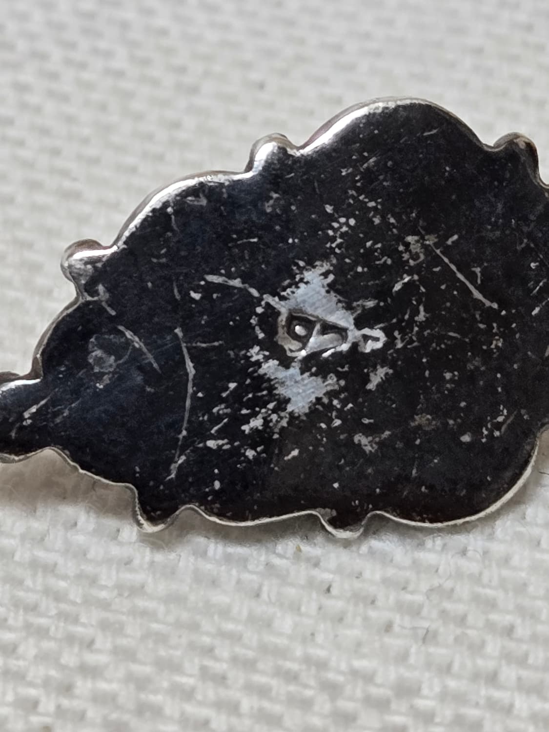 유럽 빈티지 라피스라즐리 실버프레임 후크형귀걸이 상품이미지7