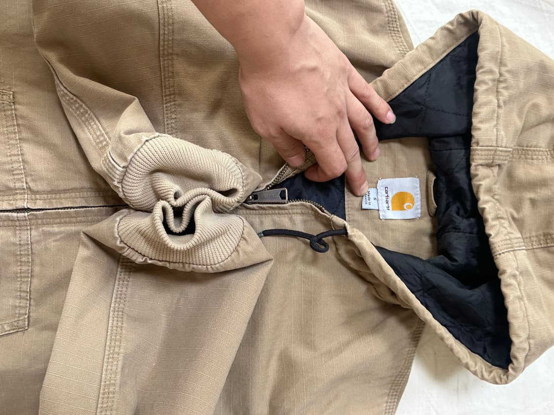 칼하트 샌드스톤 덕 액티브 누빔 자켓 민트급 상품이미지5