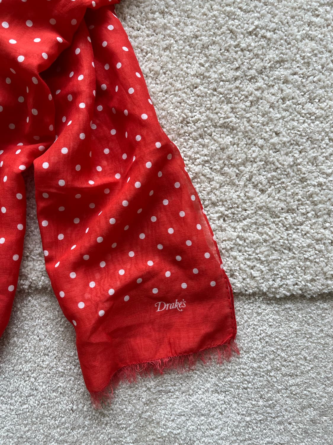 드레익스 도트 실크 블랜드 스카프 상품이미지10