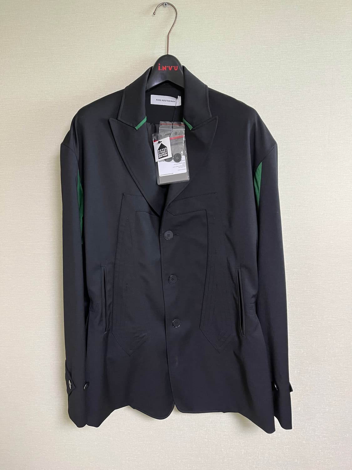 [48]kiko kostadinov 23aw 슬론 블레이저 상품이미지2