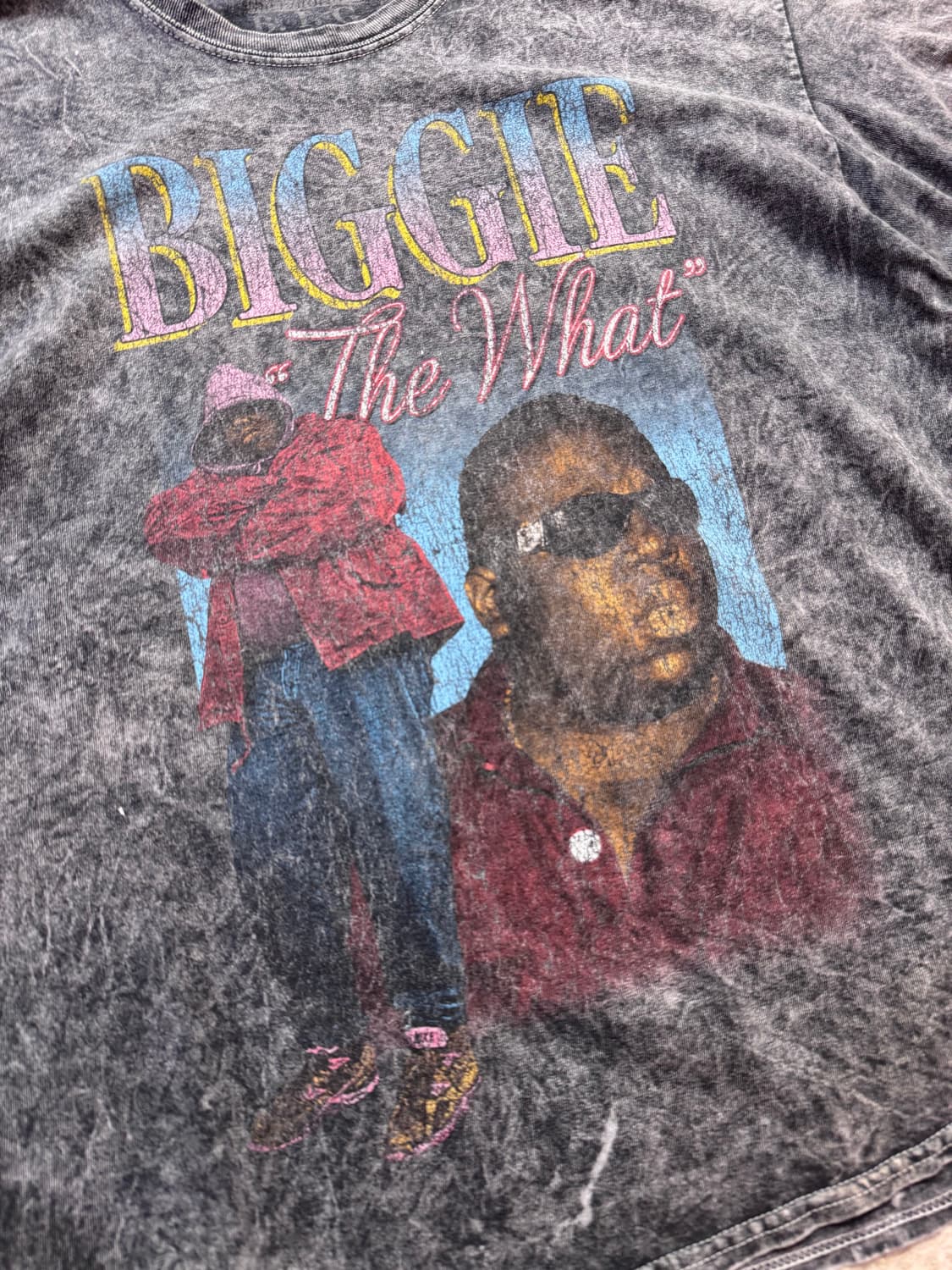 the notorious B.I.G  비기 프린팅 티셔츠 상품이미지2