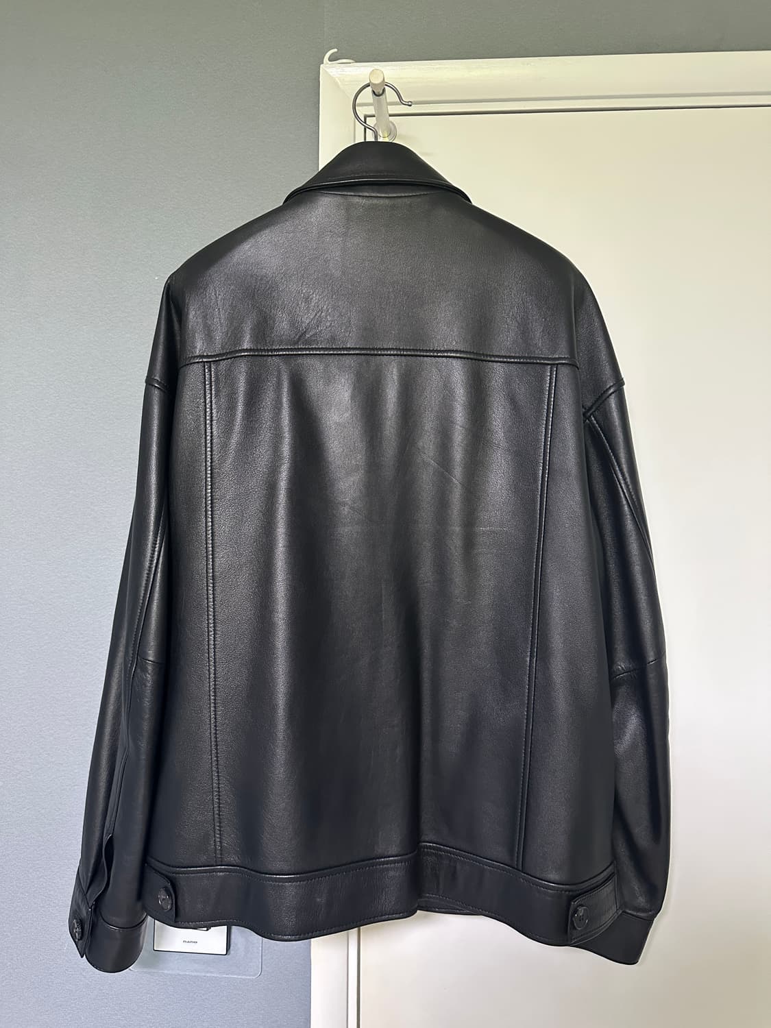 도프제이슨 램스킨 레더자켓 상품이미지2