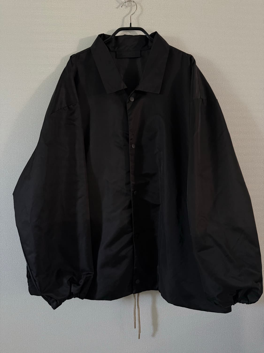 [XL] 피어오브갓 에센셜 코치 자켓 블랙컬렉션 상품이미지3