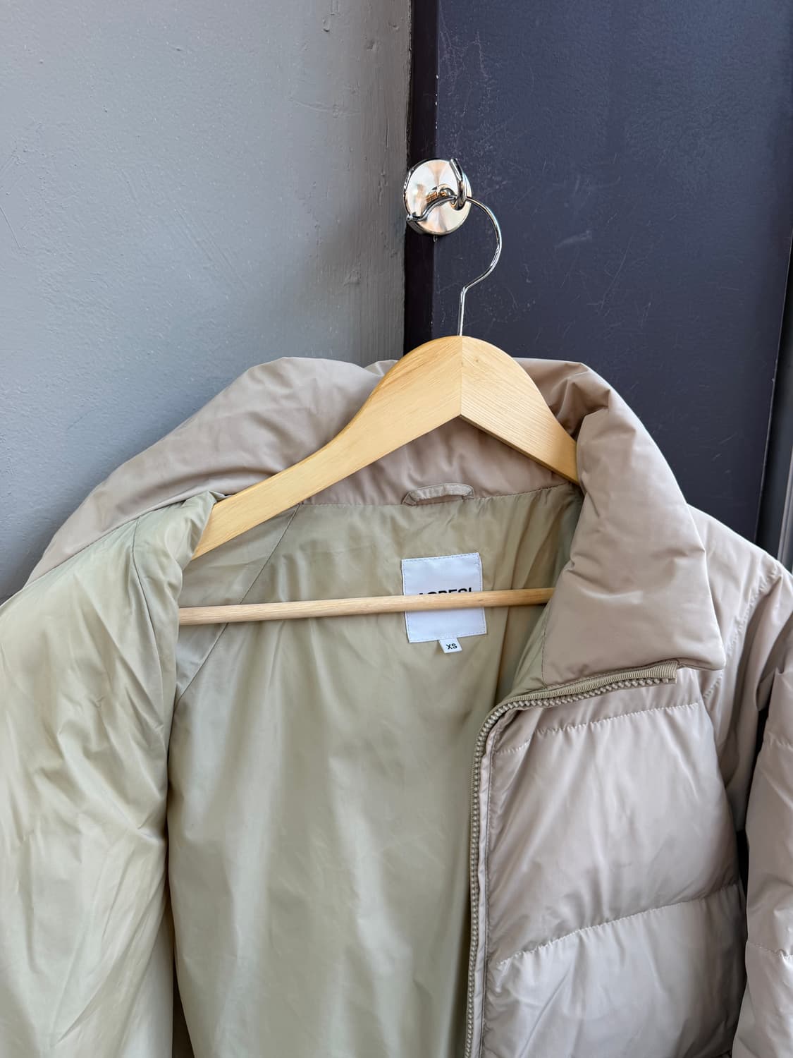 1/ 아스페시 다운 롱패딩 점퍼 상품이미지4