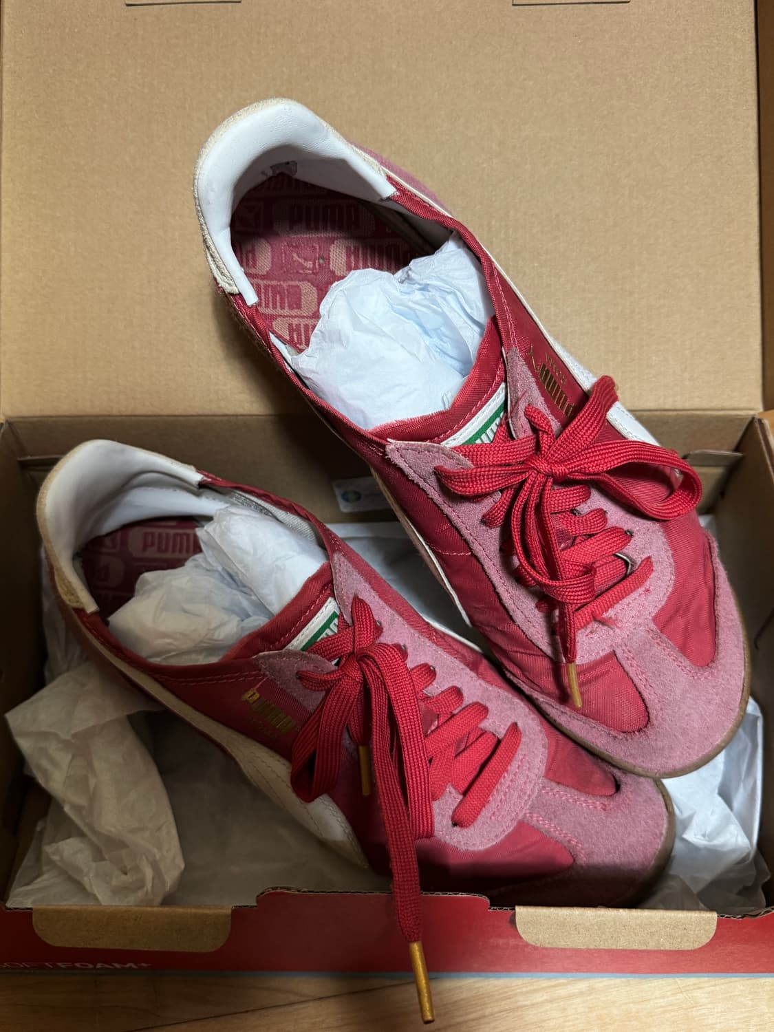 푸마 신상 로마 OG 나일론 클럽레드 265 상품이미지3