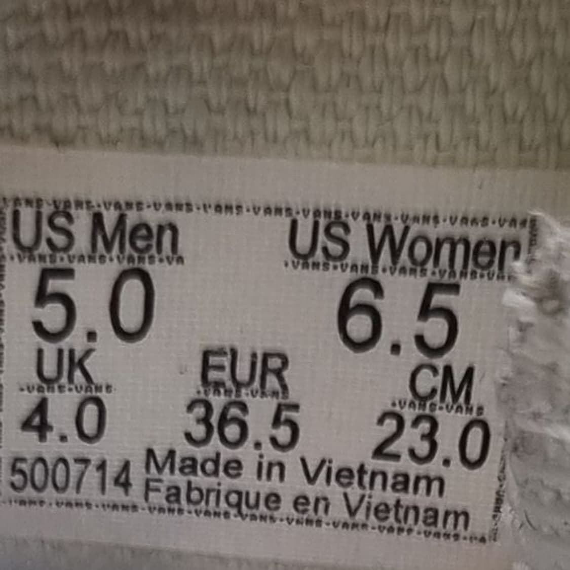 반스 체커보드 여성슬립온230. 상품이미지6