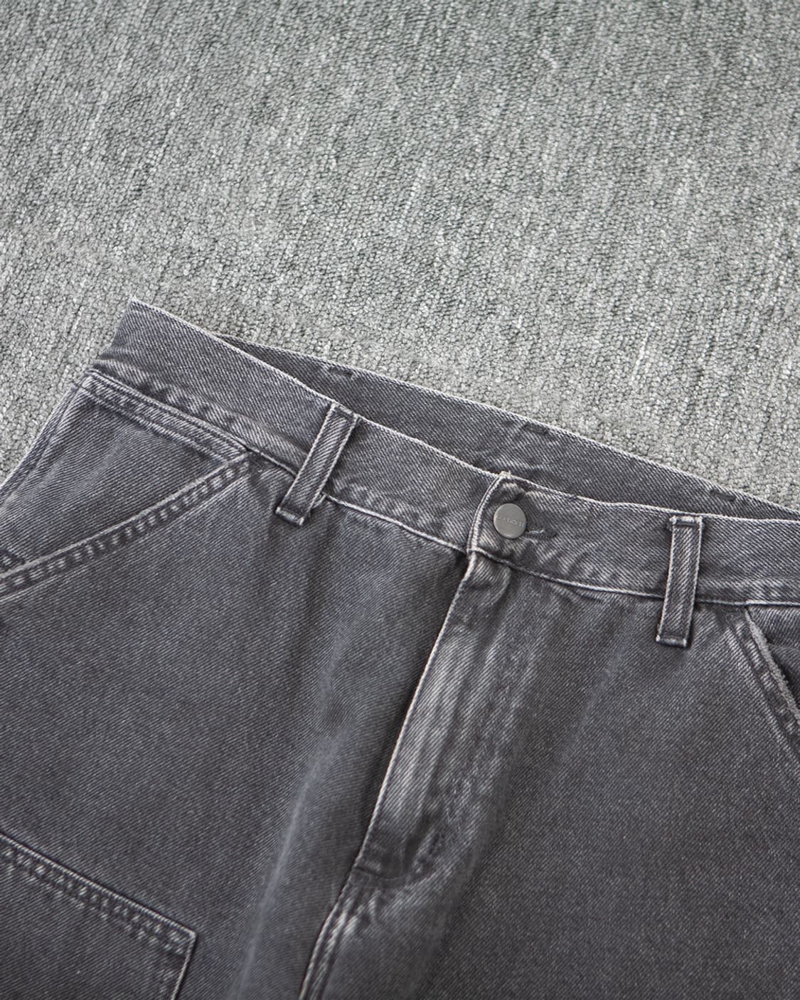 칼하트 워시드 더블니 카펜터 데님팬츠 상품이미지2