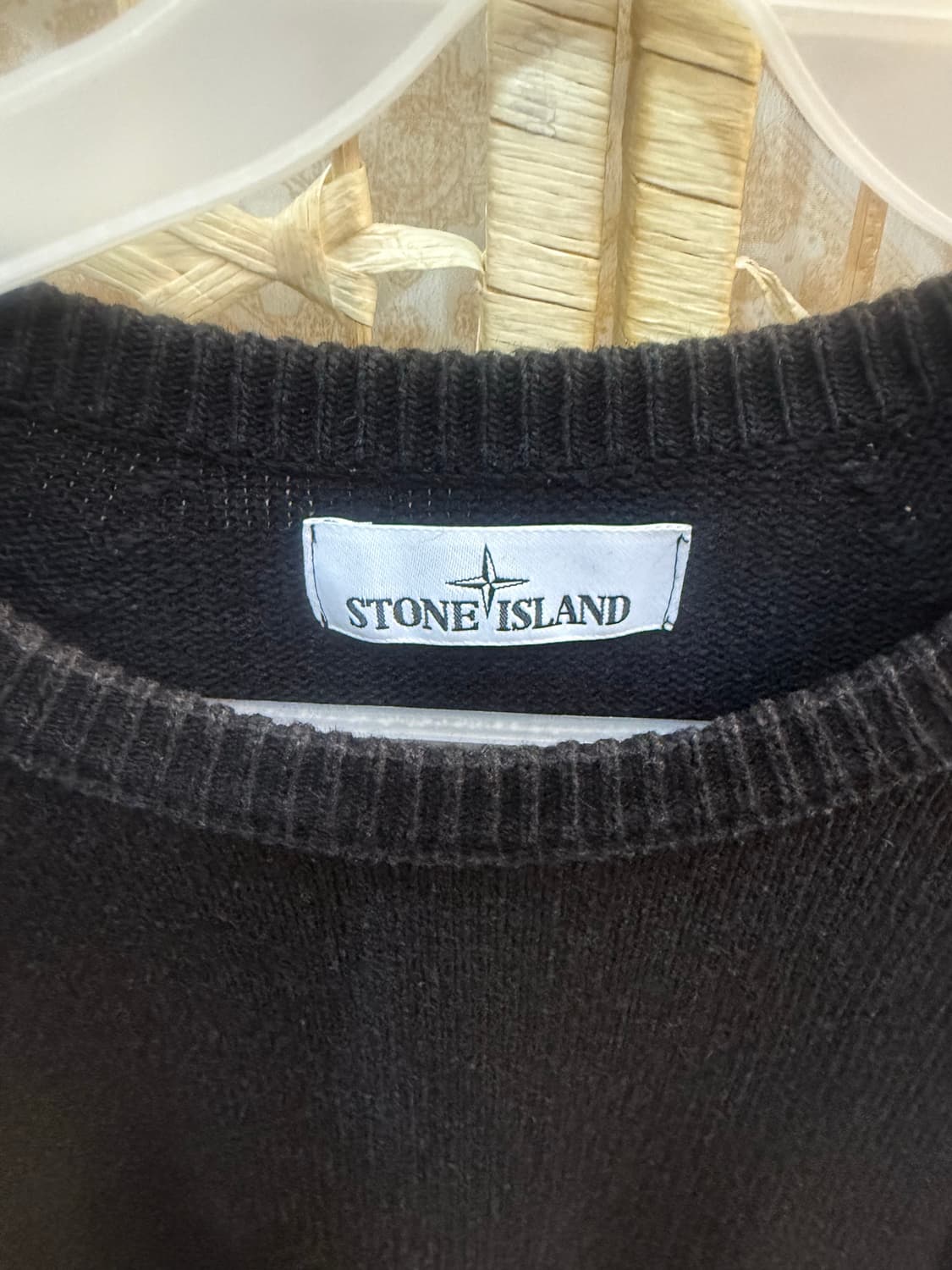 100/19fw 정품 스톤아일랜드 크루넥 니트 팝니다 상품이미지2