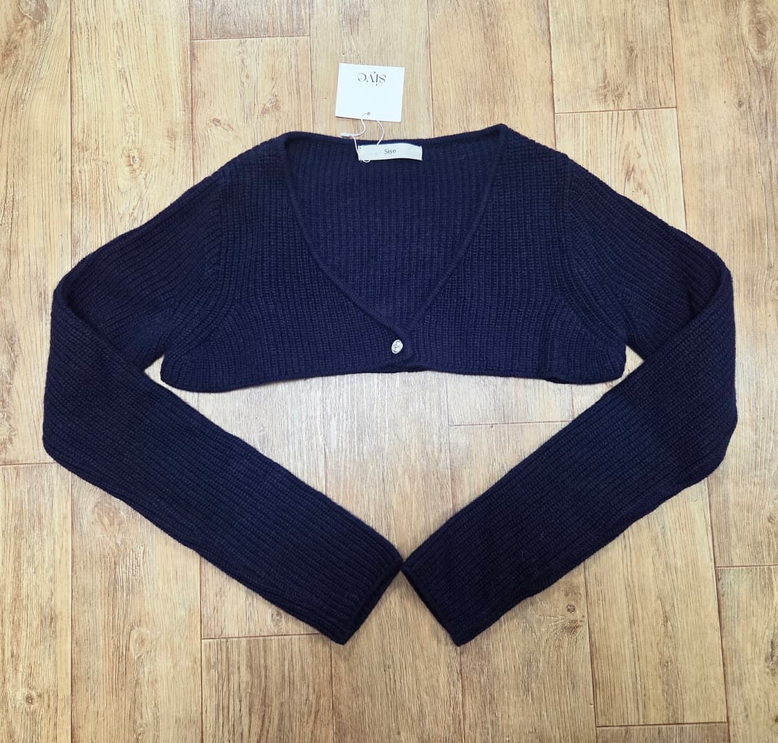 시예(siye) 시예샵 샵시예 네이비 홀리데이 라쿤볼레노 니트셋 새상품  상품이미지4