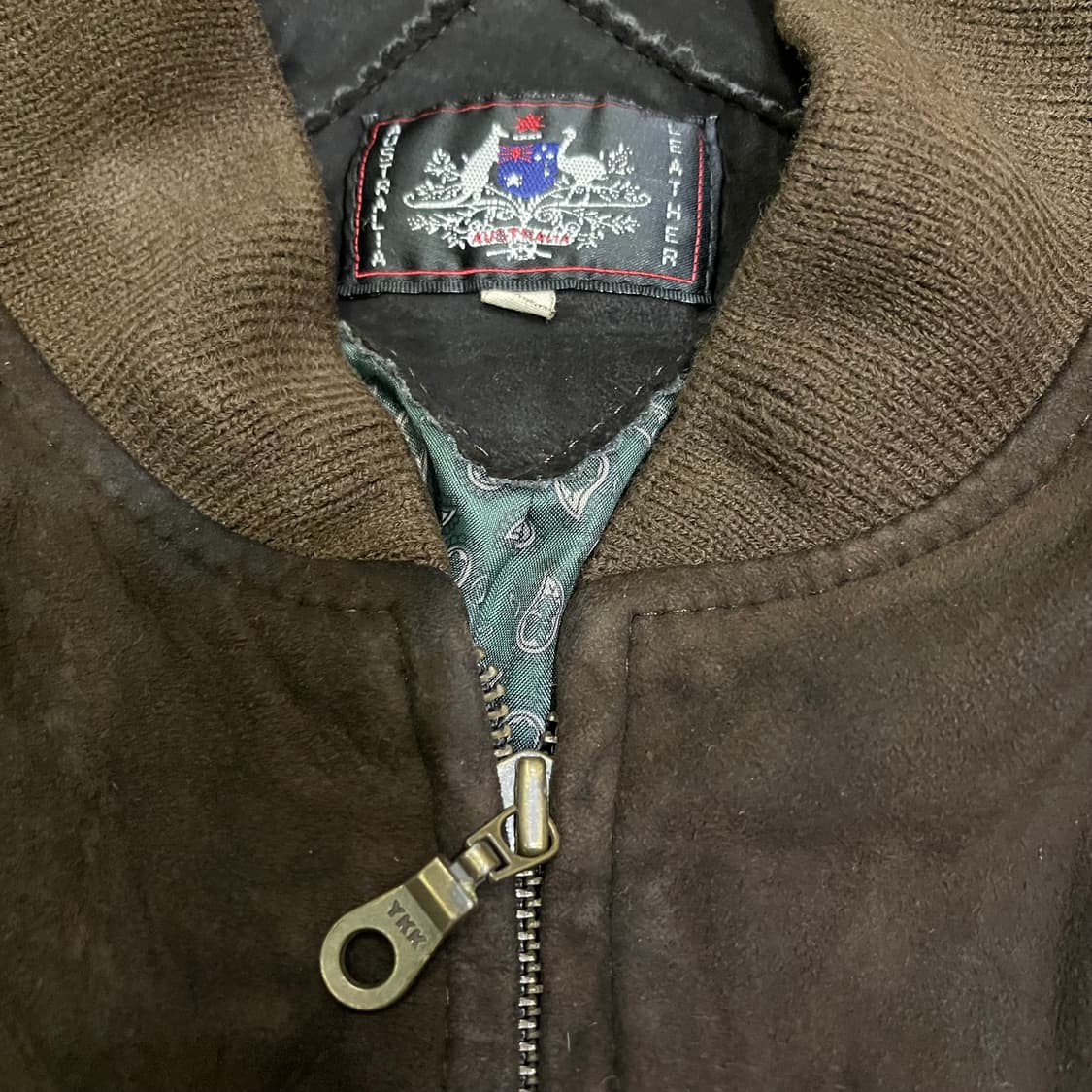 90's vintage leather jacket 상품이미지2