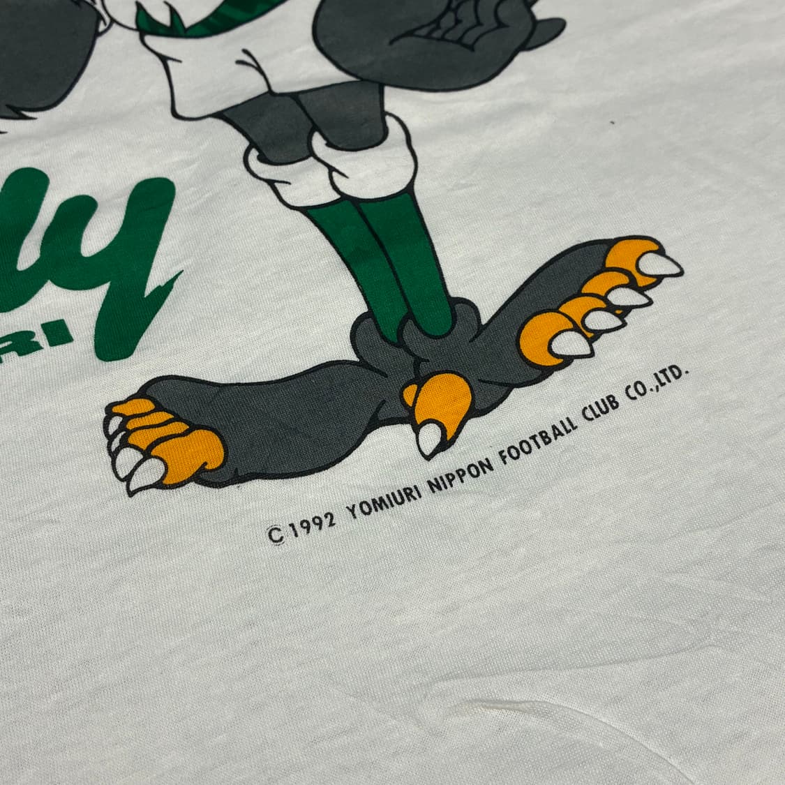 90‘s j리그 싱글 스티치 스포츠 카툰 반팔티 상품이미지4