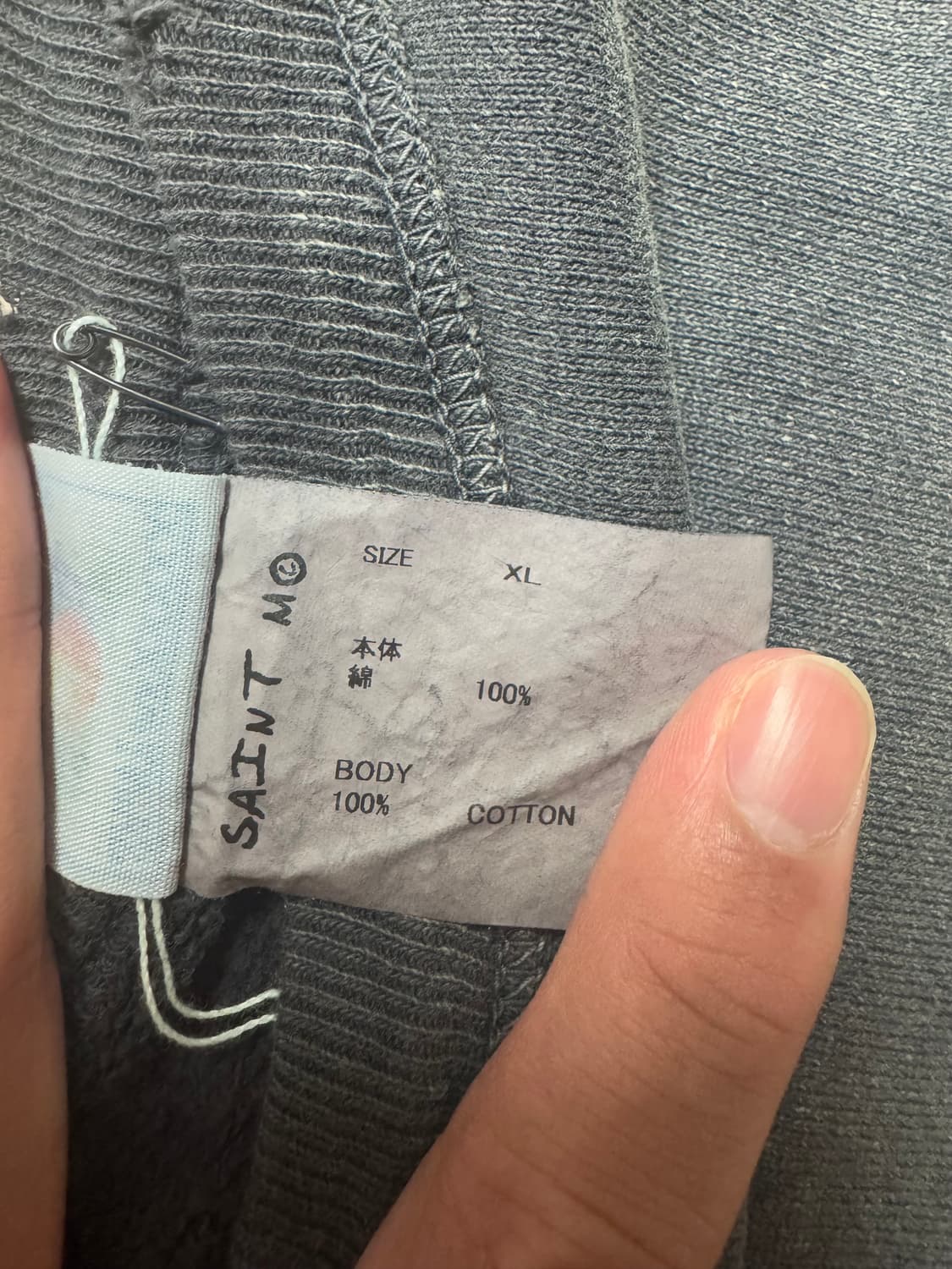 [XL] 세인트미카엘 24AW BONE 본 크루넥 스웻셔츠 상품이미지8