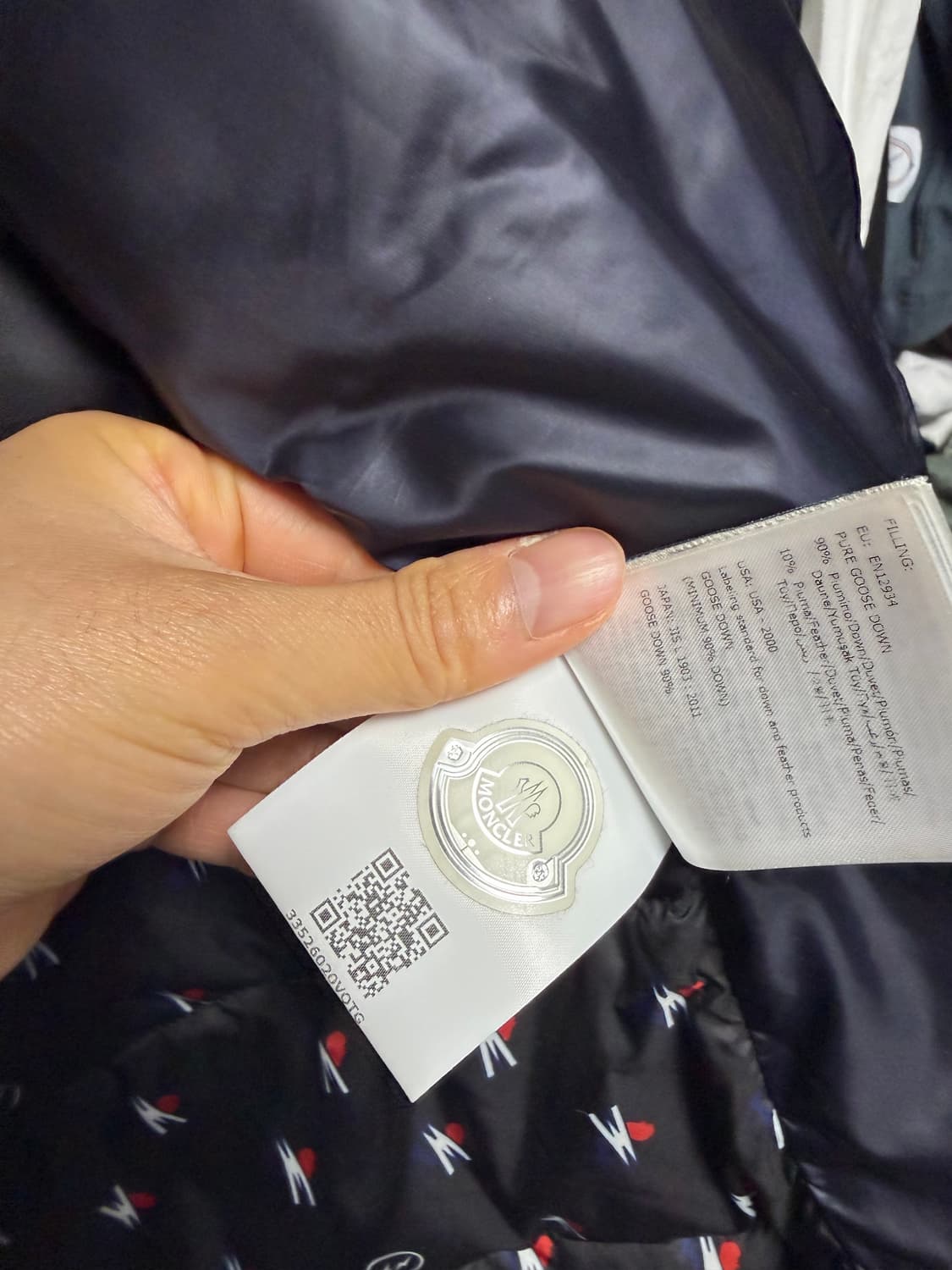 [3] 몽클레어 x 프라그먼트 백스테이지 패딩 셔츠 자켓 상품이미지8