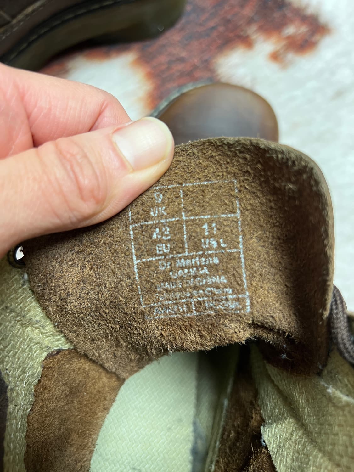 [280MM] 닥터마틴 Gamma 브라운 부츠 워커 상품이미지8