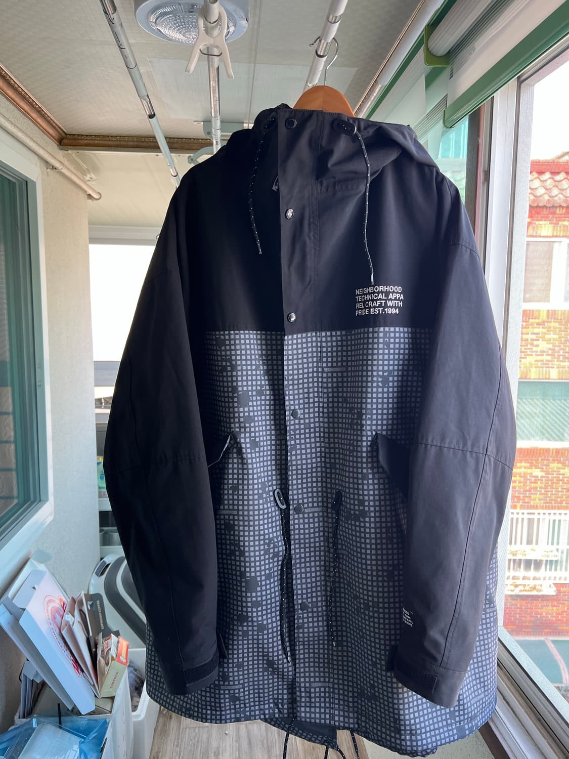 [네이버후드] 테크니컬 피쉬테일 자켓 상품이미지1