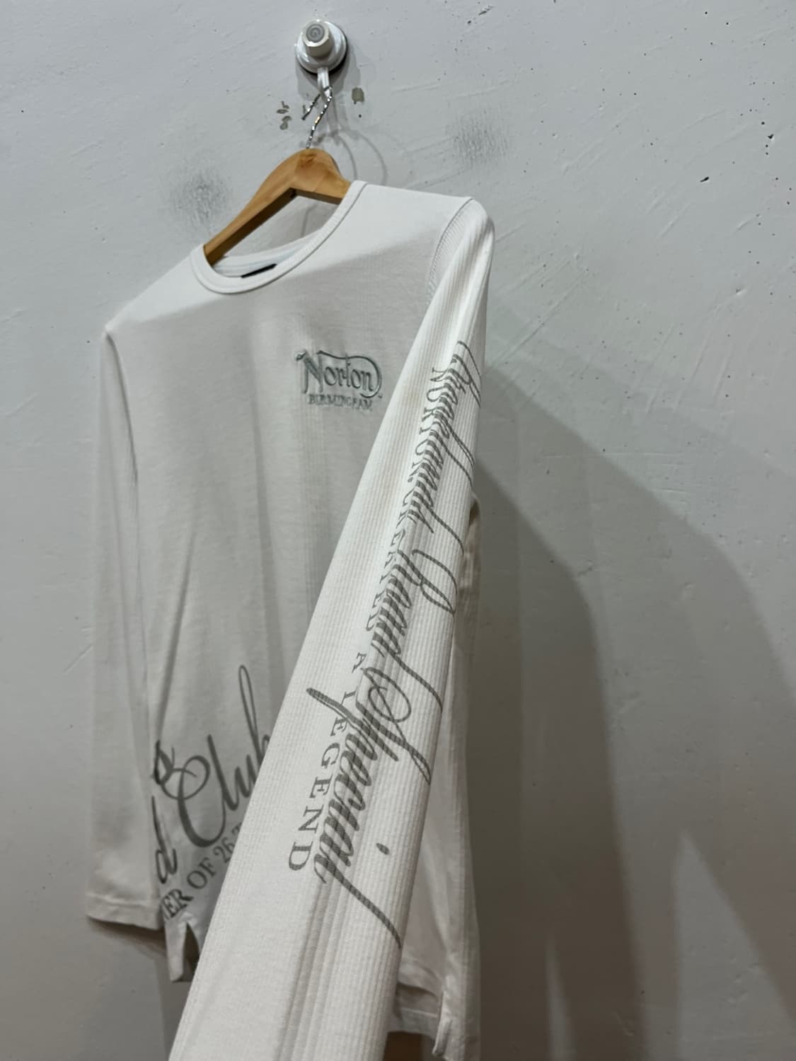 NORTON 모터사이클 골지 롱슬리브 우먼즈 상품이미지3