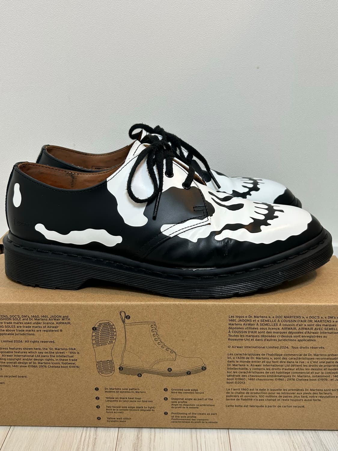 슈프림 닥터마틴 1461 25fw 260 상품이미지2
