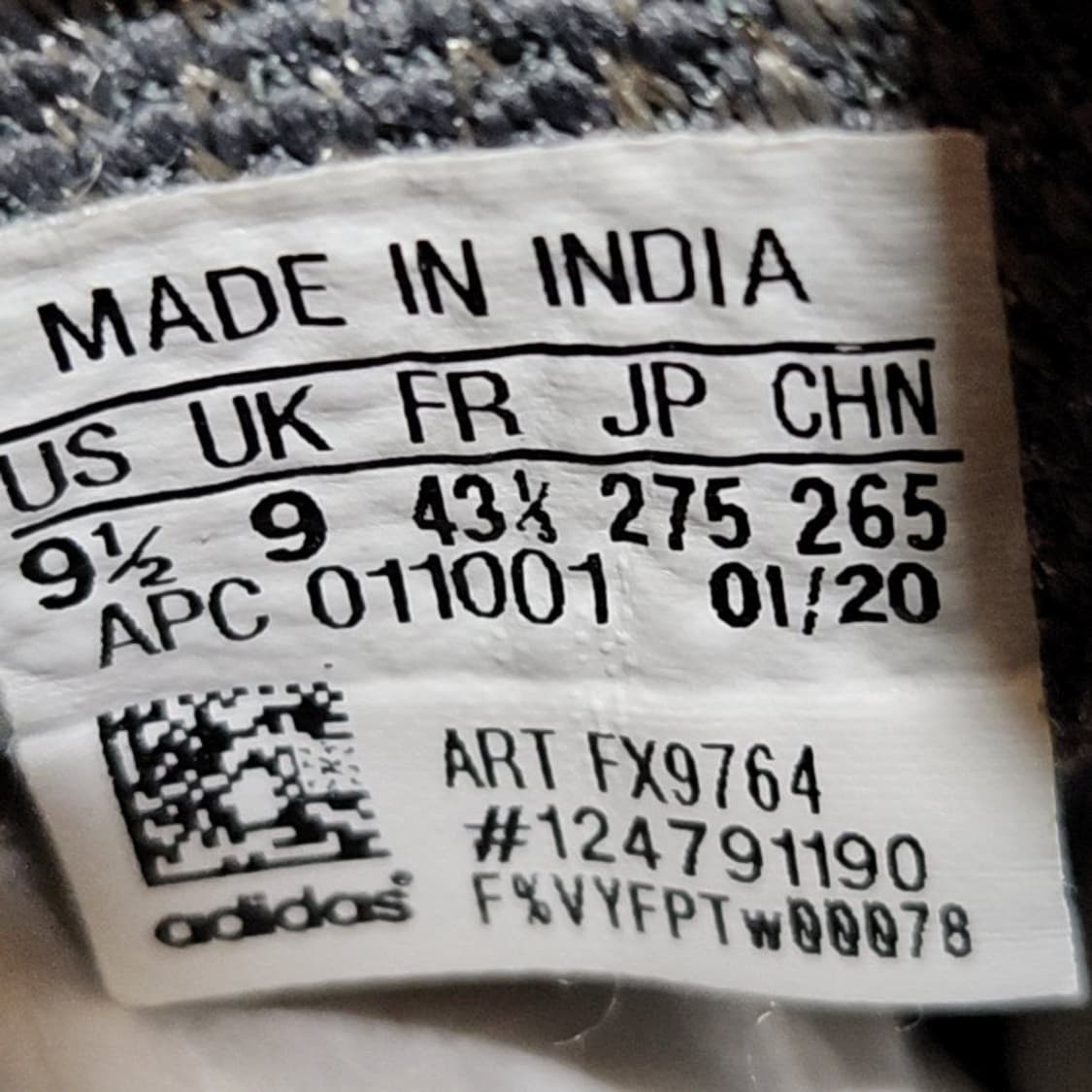 아디다스 275 이지 부스트 380 미스트 상품이미지8