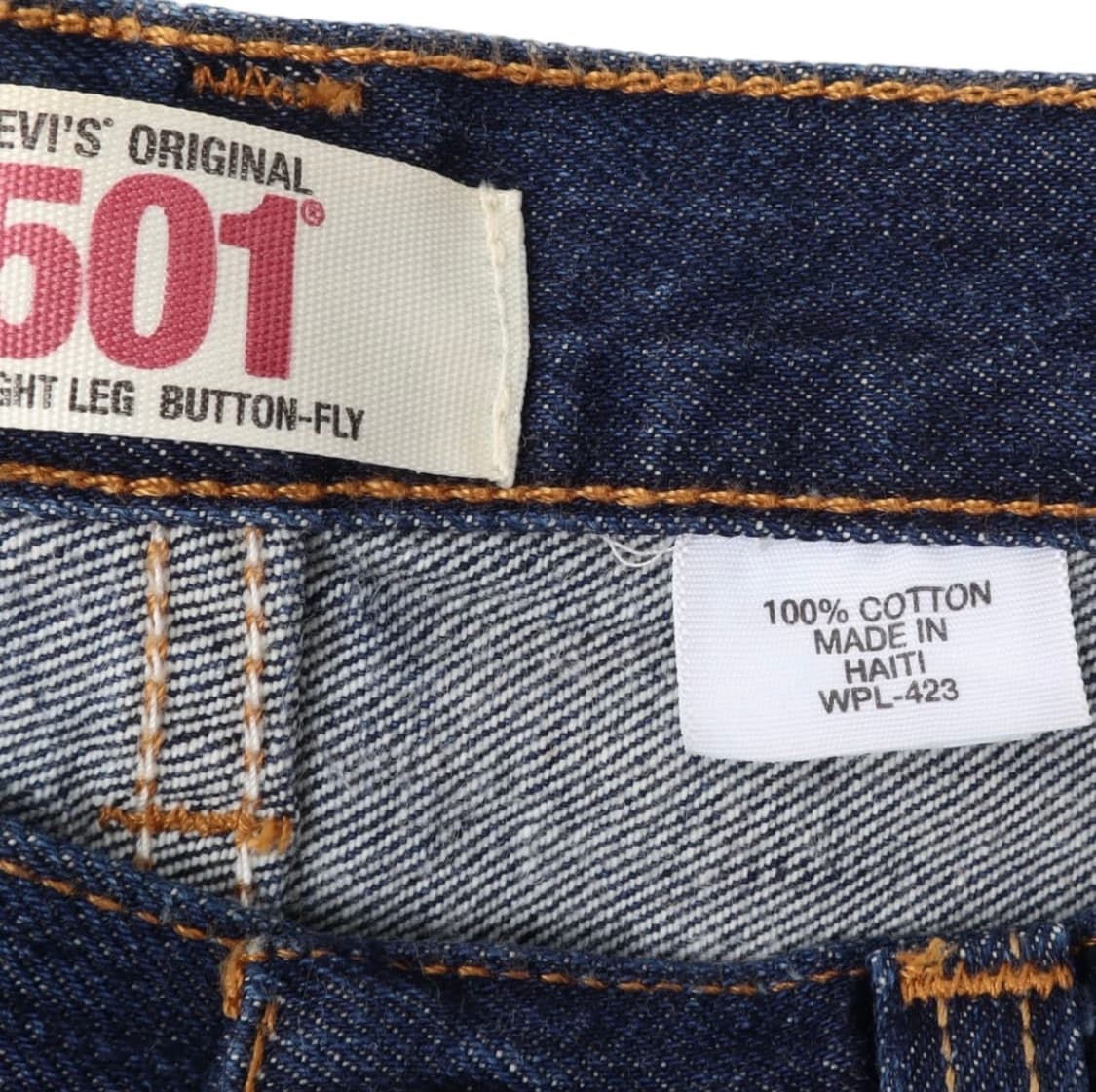 리바이스 501 스트레이트 레그 버튼플라이 데님팬츠 상품이미지7