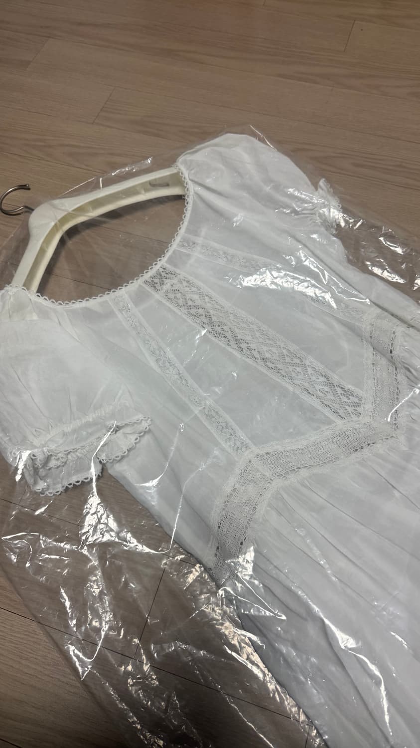 플레타 플레따 드레스 113 쉬어 레이스 롱 원피스 상품이미지8