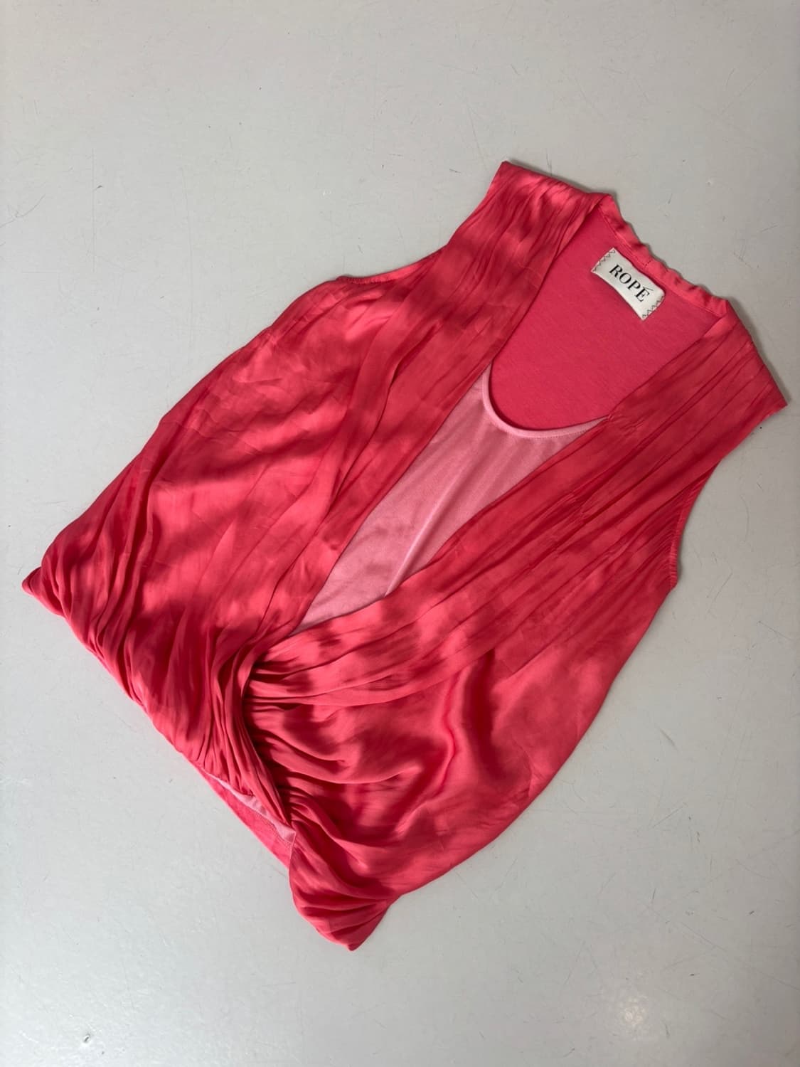 ROPE Lyocell Layered Sleeveless Top 상품이미지3