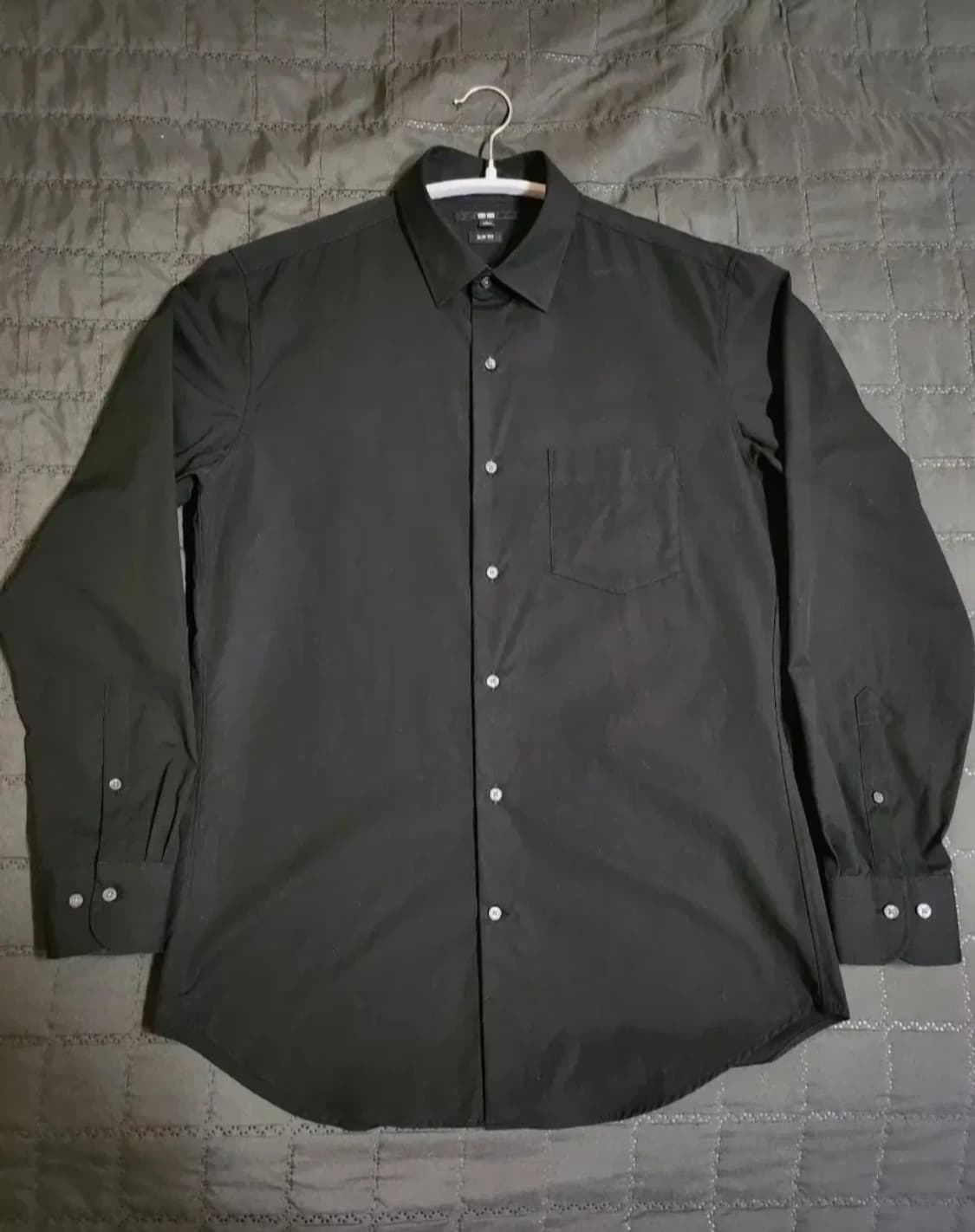 유니클로 이지케어 스트레치 슬림핏 브로드셔츠 상품이미지2