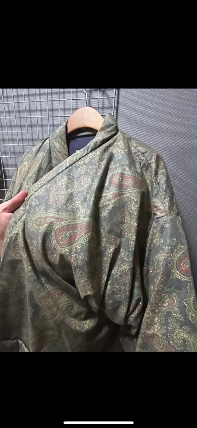 일본 빈티지 페이즐리 유카타 패딩 자켓 상품이미지3