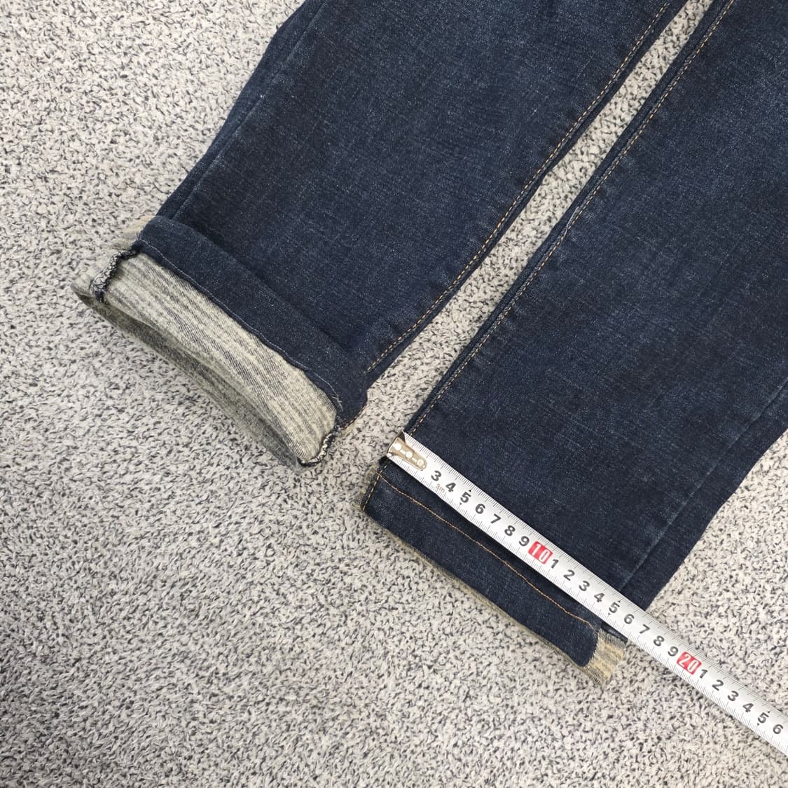 [5] 고급 남성 워싱 데님 팬츠 0121J 상품이미지7