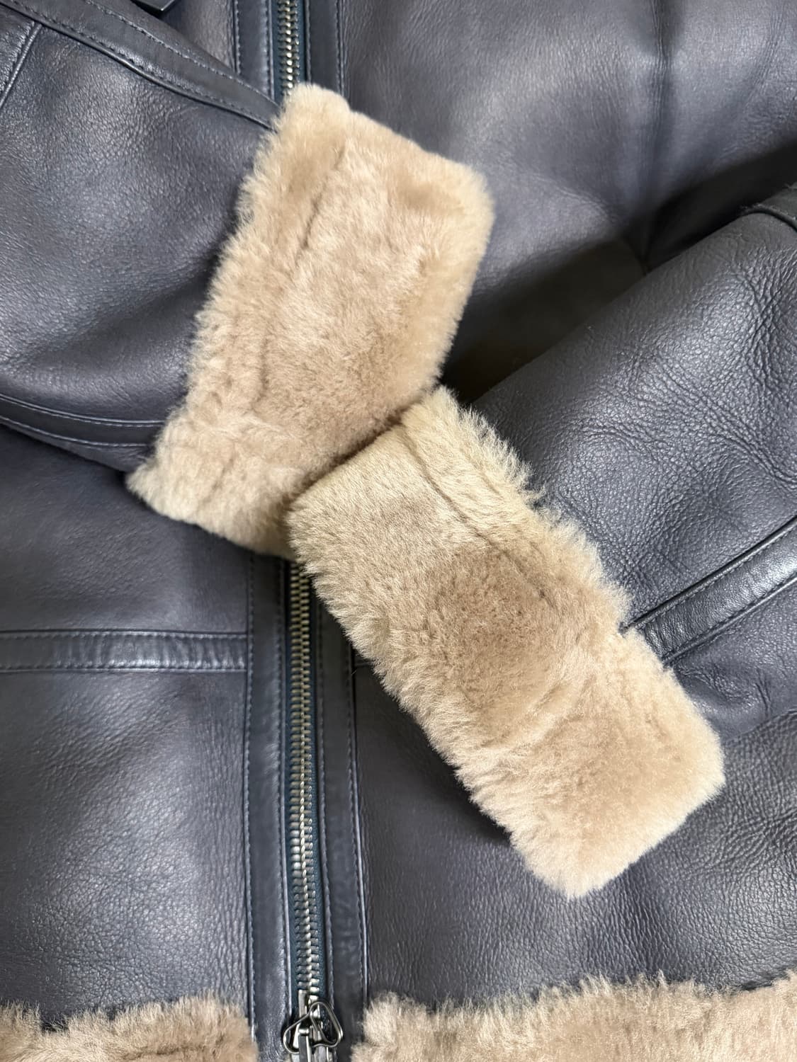 솔리드 옴므 무스탕 52 상태 최상 상품이미지6