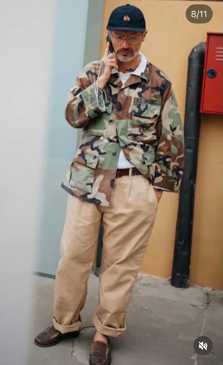 90s U.S Army  Woodland BDU jacket L/R 상품이미지8