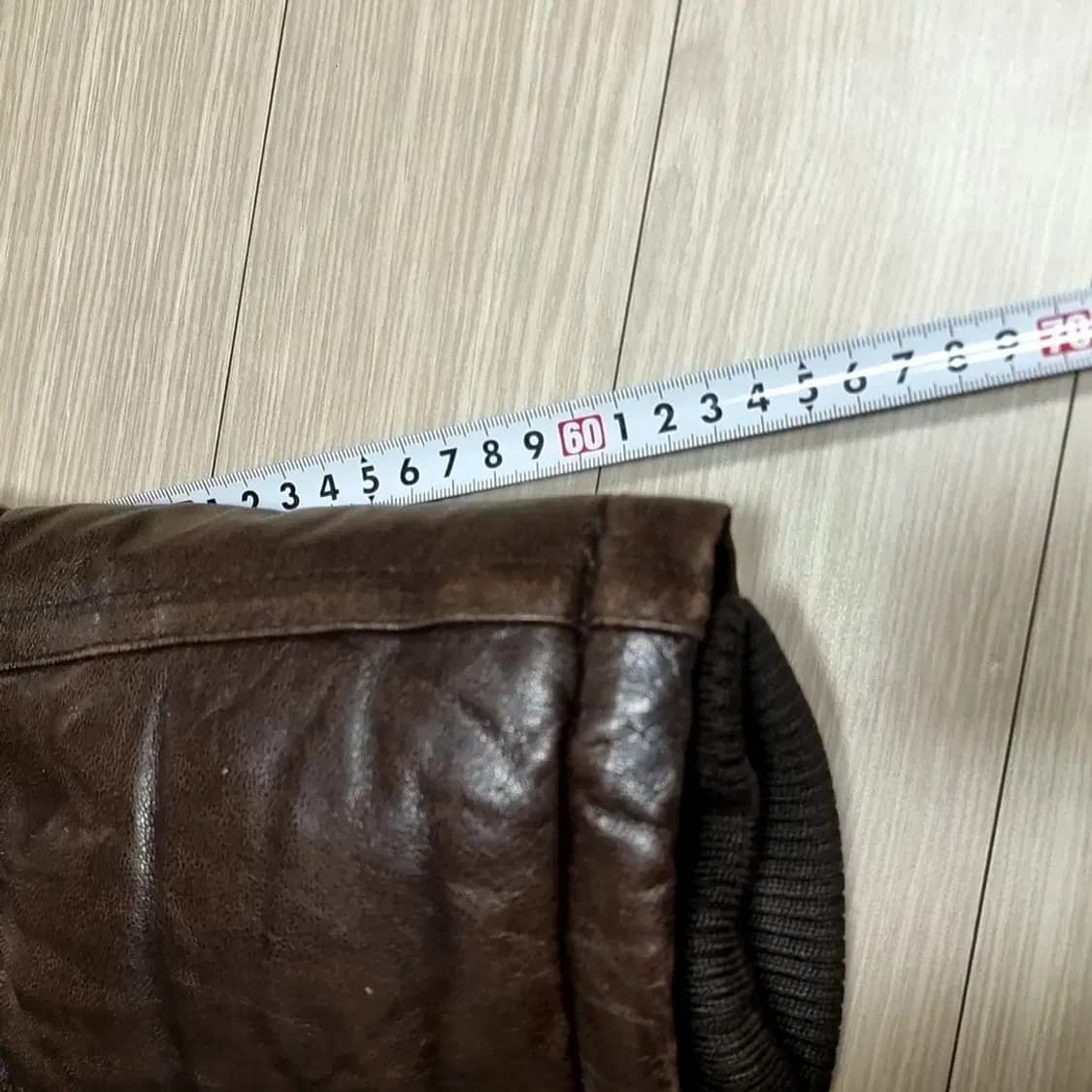 코오롱 시리즈(series) 양가죽 오리털 패딩 점퍼 브라운 남성(95) 상품이미지7