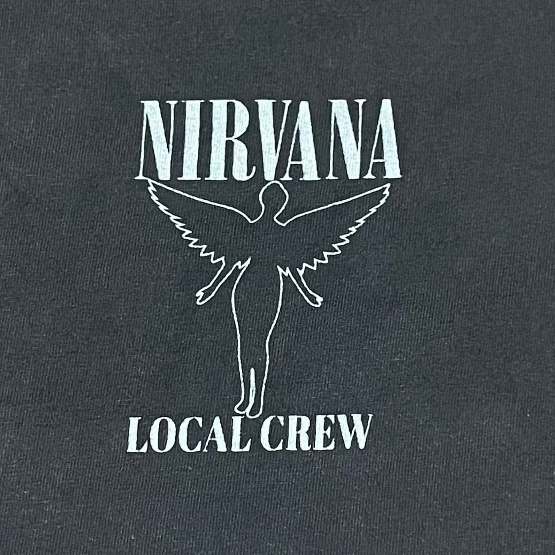 너바나 로컬크루 부틀렉 티셔츠 nirvana 밴드티 락티 티셔츠 상품이미지3
