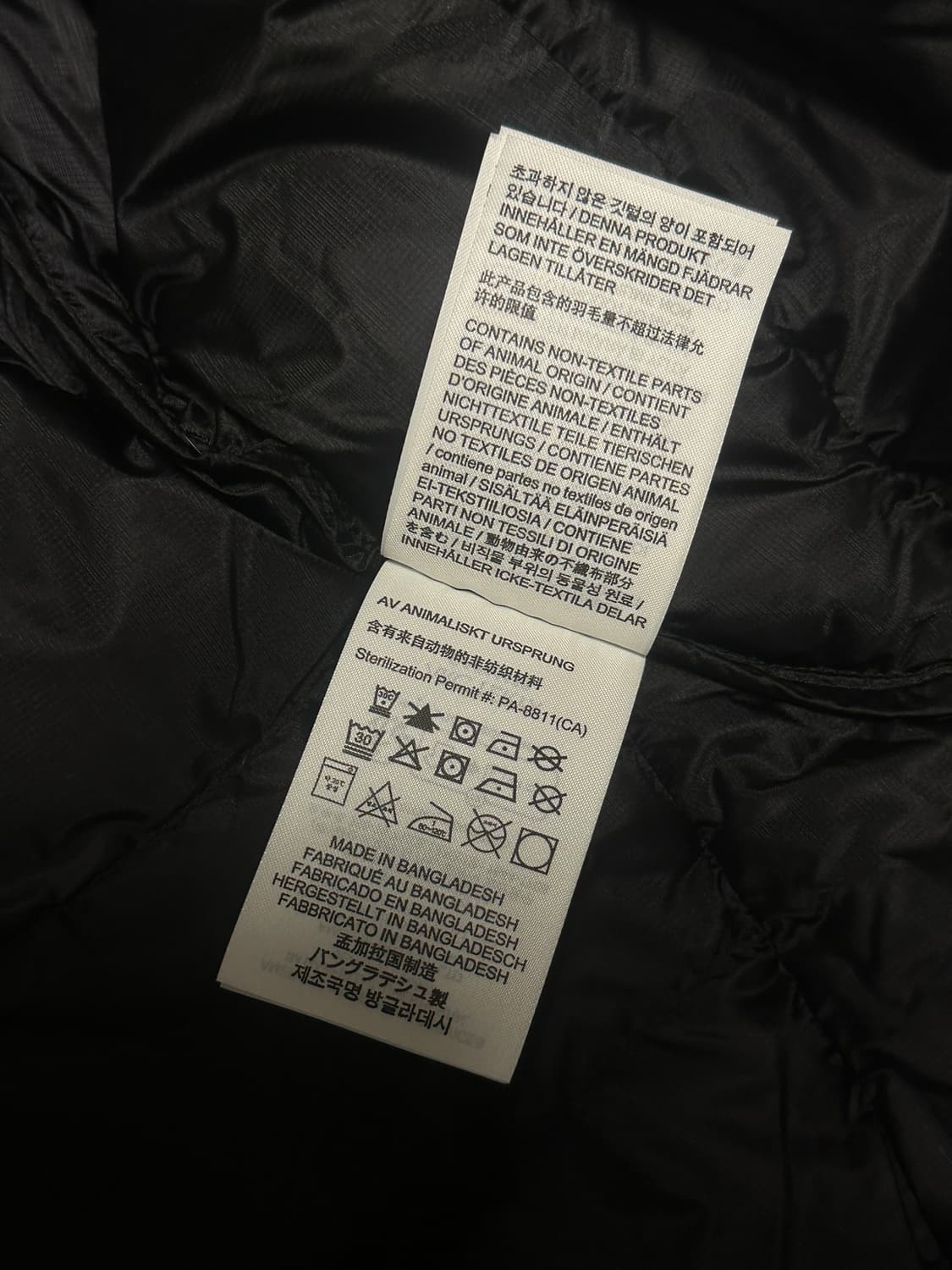 [M]아크테릭스 토륨 후디 블랙 팝니다. 상품이미지7