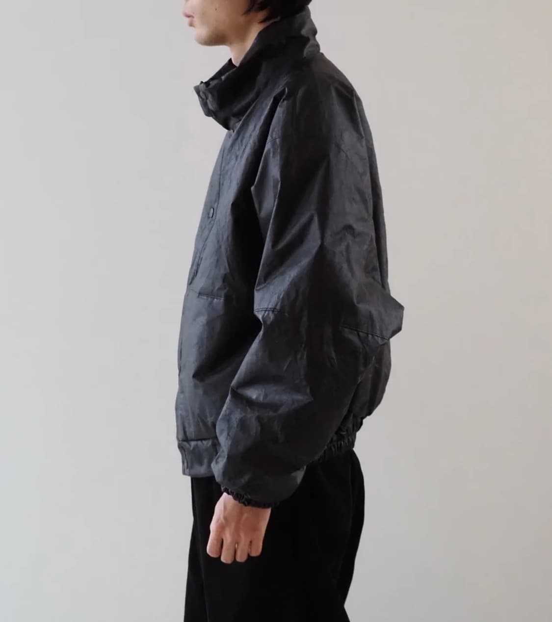 comoli Paper leather padded jacket 2사이즈 상품이미지4