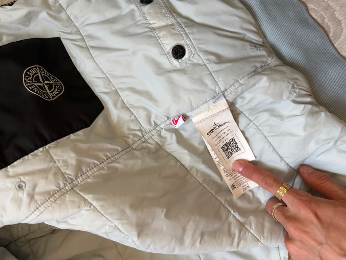 스톤아일랜드 크링클랩스 후드 자켓 M 상품이미지6