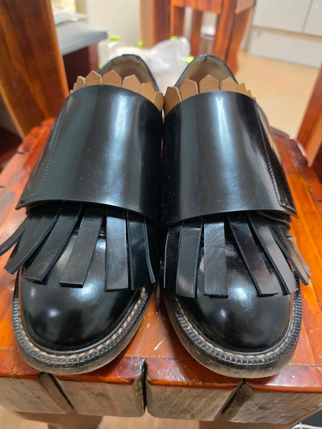 [250] 마르니 벨크로 프린지 로퍼 39 상품이미지2