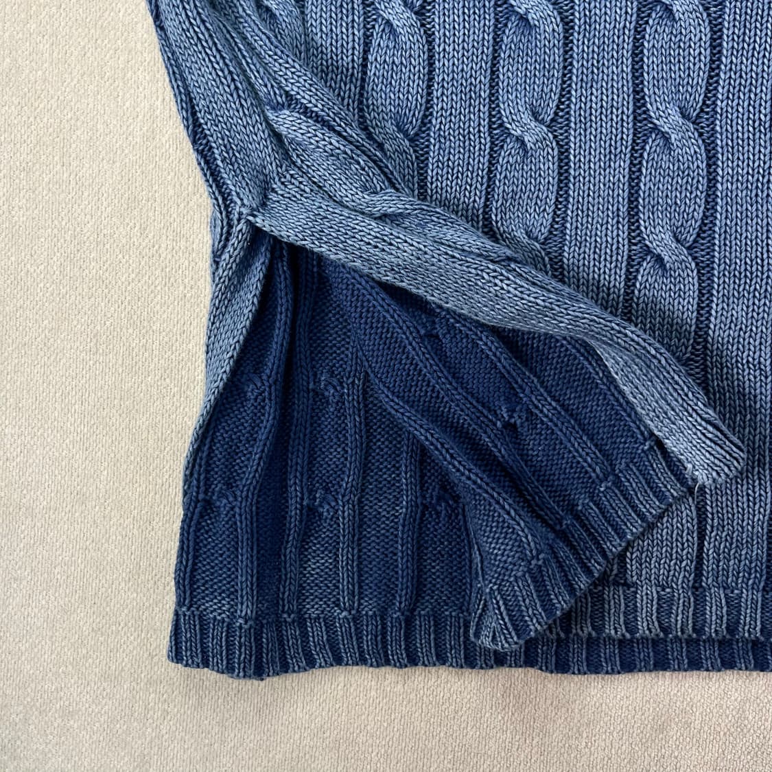 105 폴로랄프로렌 신형 브이넥 꽈배기 니트 상품이미지6