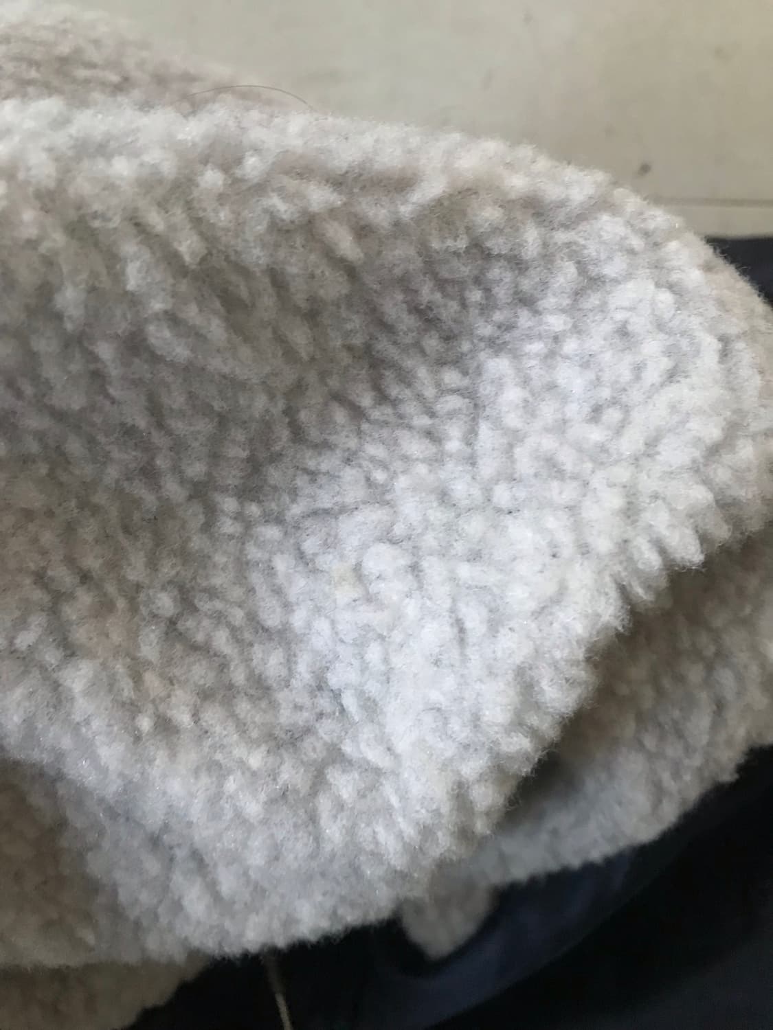 아디다스 빅로고 네이비 후리스 점퍼 상품이미지7