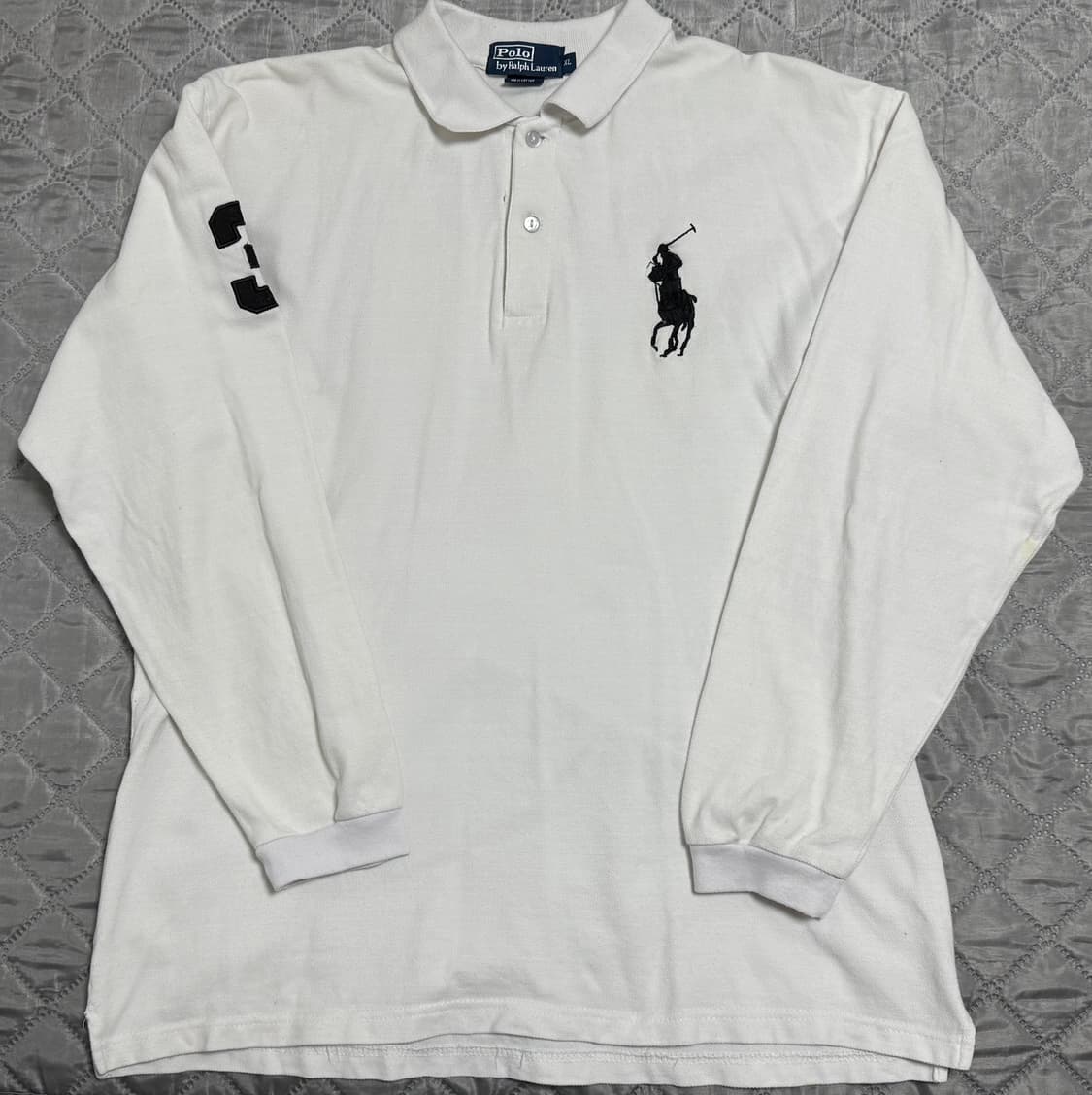 폴로 랄프로렌 빅포니 화이트 카라티 상품이미지1
