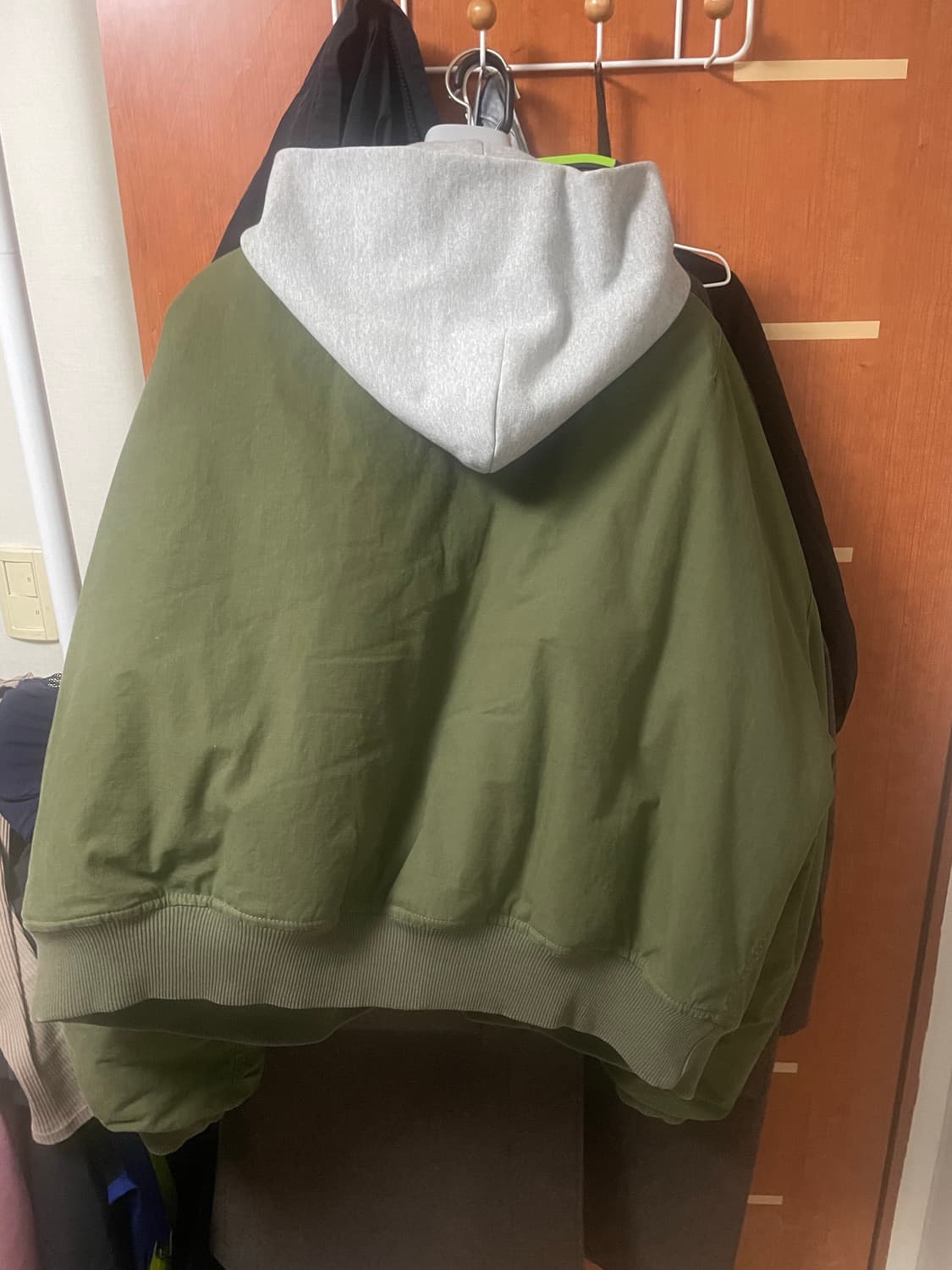 논노드 립스탑 후디드 봄버 상품이미지2