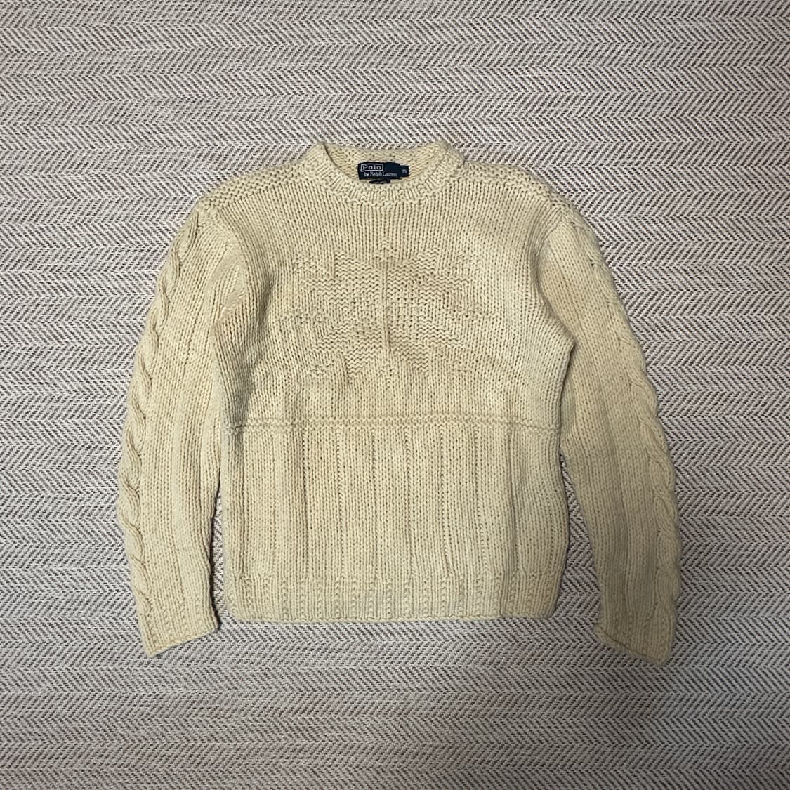POLO RALPH LAUREN hand made wool knit 상품이미지1