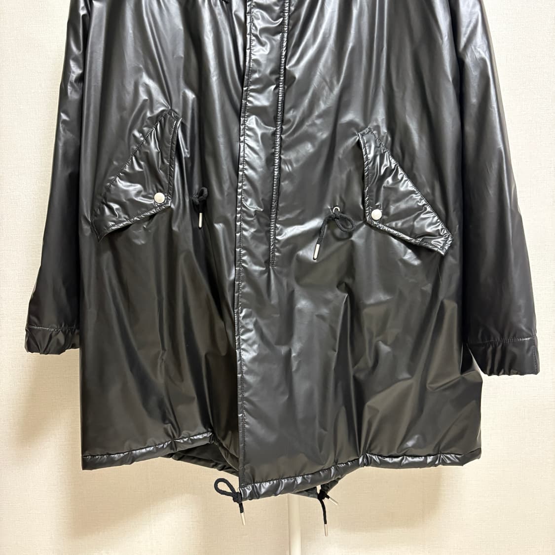 라퍼지스토어 3M 신슐레이트 글로시 M65 피쉬테일 파카 / 블랙, L 상품이미지3