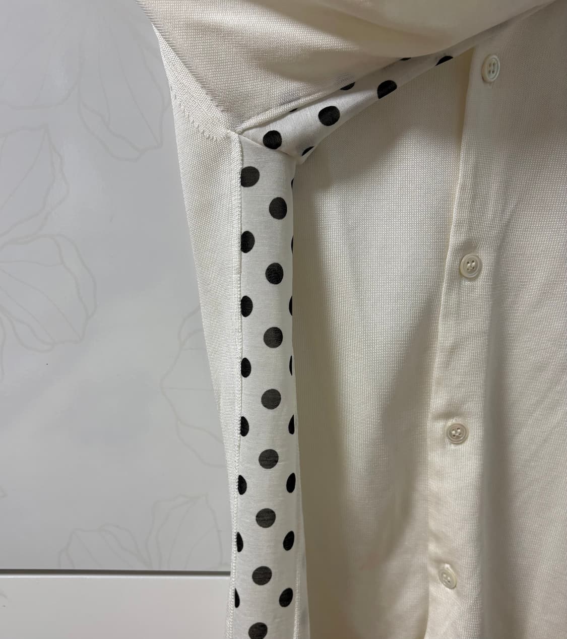 꼼데가르송 블랙 도트 가디건 상품이미지6